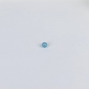 Бусины для украшений из голубого карибского Кальцита (3 шт), Артикул: 116457 - изображение товара №2