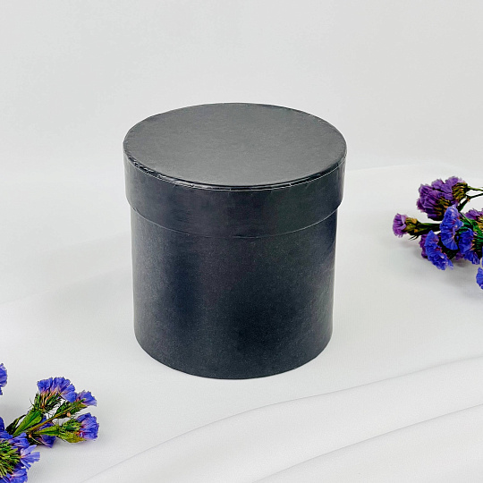 Подарочная коробка черная под шар, Артикул: 116519 - изображение товара №1