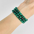 Бусины для украшений из Малахита (66 бусин)