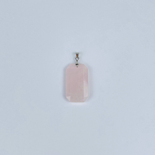 Кулон из Розового кварца, Артикул: 117925 - изображение товара №2