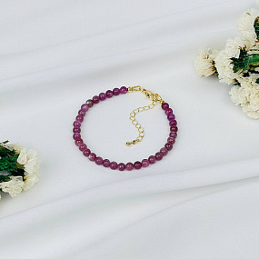 Браслет из Рубина, Артикул: 072437 - изображение товара №1