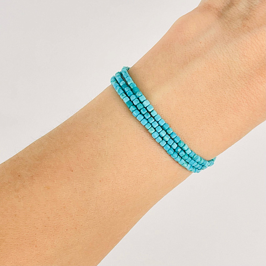 Бусины для украшений из Бирюзы, Артикул: 084371 - изображение товара №2