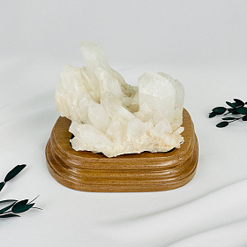 Друза Горного Хрусталя на подставке