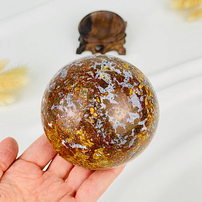 Шар из океанической Яшмы, Артикул: 080160 - изображение товара №2