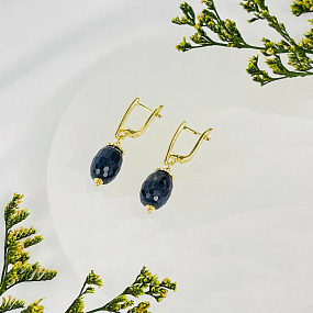 Серьги из Сапфира