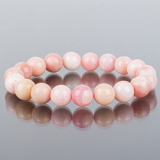 Браслет из Опала розового, Артикул: 087271 - изображение товара №1