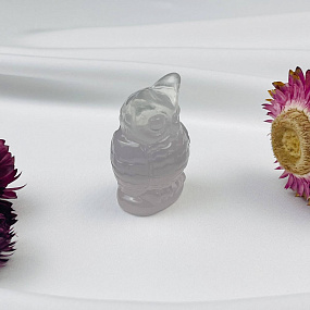 Фигурка резная "Сова" из Флюорита, Артикул: 109077 - изображение товара №3