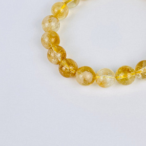 Браслет из Цитрина, Артикул: 077865 - изображение товара №3