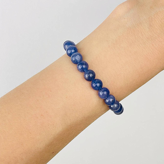 Браслет из Танзанита, Артикул: 116085 - изображение товара №1