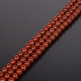 Бусины для украшений из Сердолика (27 бусин)