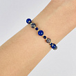 Браслет регулируемый из Лазурита, Иолита и Содалита