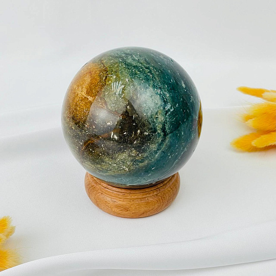 Шар из океанической Яшмы, Артикул: 088238 - изображение товара №1