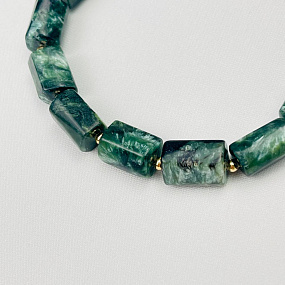 Браслет из Серафинита, Артикул: 112410 - изображение товара №3