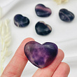Сердце из Флюорита