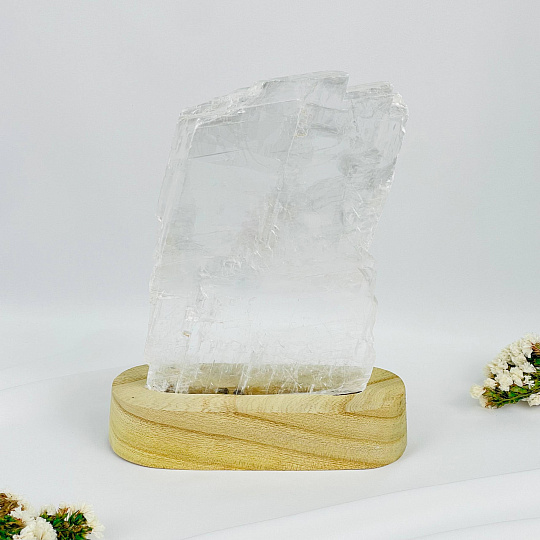 Срез Селенита на подставке, Артикул: 117469 - изображение товара №3