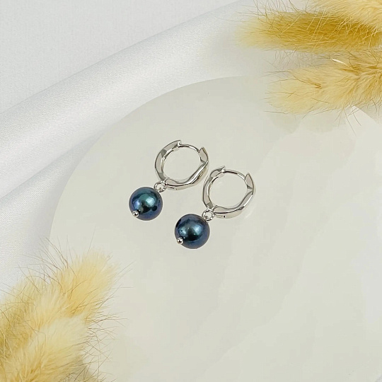 Серьги из Жемчуга, Артикул: 118579 - изображение товара №2