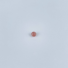 Бусины для украшений из Клубничного кварца (3 шт), Артикул: 117561 - изображение товара №2