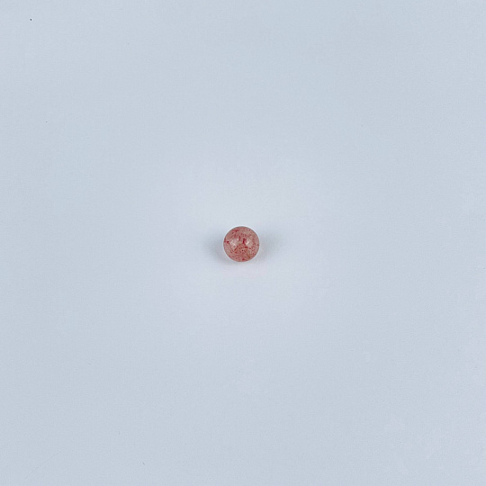 Бусины для украшений из Клубничного кварца (3 шт), Артикул: 117561 - изображение товара №2