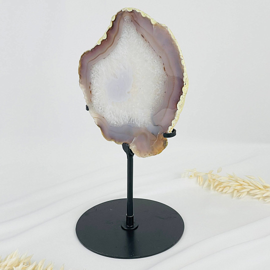 Срез Агата на подставке, Артикул: 117349 - изображение товара №3