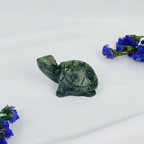 Черепаха из Змеевика (Серпентинит), Артикул: 095710 - изображение товара №3