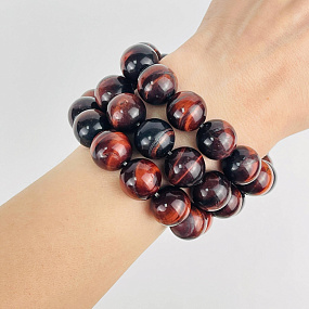 Бусины для украшений из Бычьего глаза (26 бусин), Артикул: 058449 - изображение товара №2