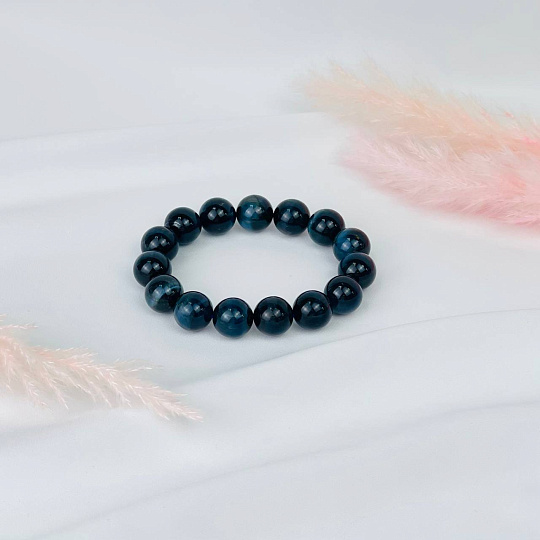 Браслет из Соколиного глаза, Артикул: 115906 - изображение товара №3