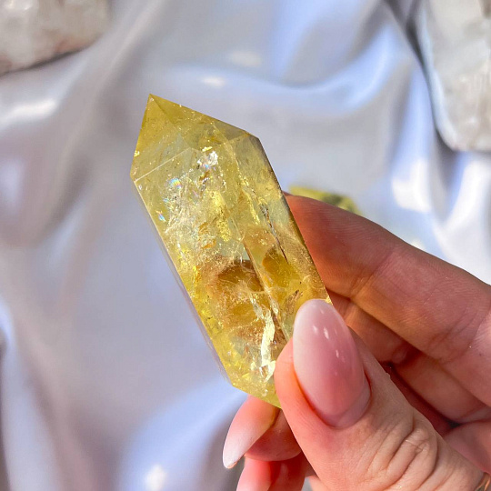 Кристалл двухконечный из Цитрина, Артикул: 101207 - изображение товара №2