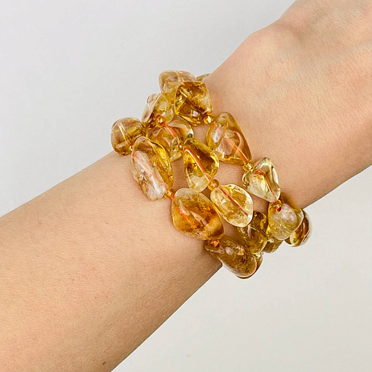 Бусины для украшений из Цитрина, Артикул: 116272 - изображение товара №2