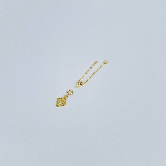 Замочек: Карабин с цепочкой, Артикул: 118379 - изображение товара №2