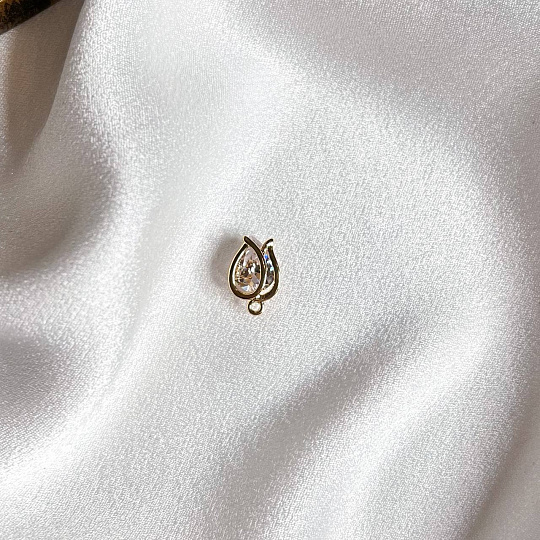 Подвеска "Цветок" (1 шт), Артикул: 098701 - изображение товара №3