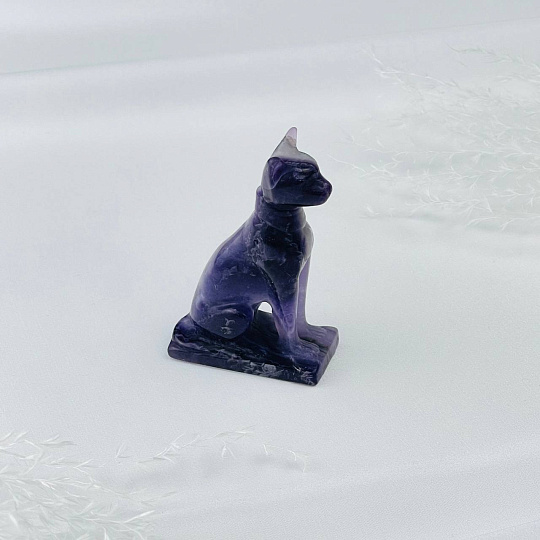 Кошка из Флюорита, Артикул: 114316 - изображение товара №4