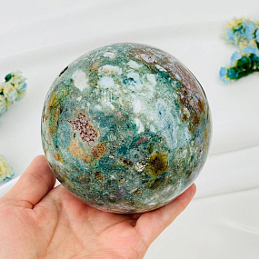 Шар из океанической Яшмы, Артикул: 086061 - изображение товара №2