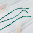 Бусины для украшений из Хризоколлы (62 бусины)