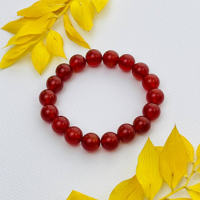 Браслет из Сердолика, Артикул: 103759 - изображение товара №1