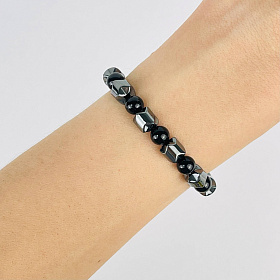 Браслет из Агата и Гематита