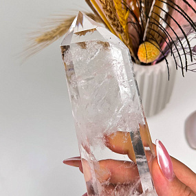 Кристалл из Горного Хрусталя на подставке, Артикул: 112005 - изображение товара №3