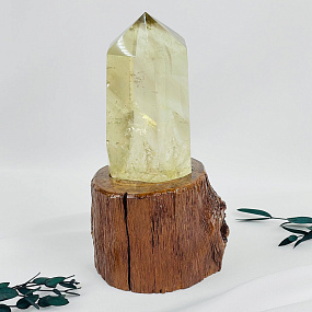 Кристалл из Цитрина на подставке