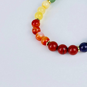 Браслет 7 чакр из Самоцветов, Артикул: 117587 - изображение товара №3