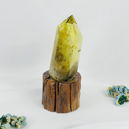 Кристалл из Цитрина на подставке, Артикул: 113365 - изображение товара №3