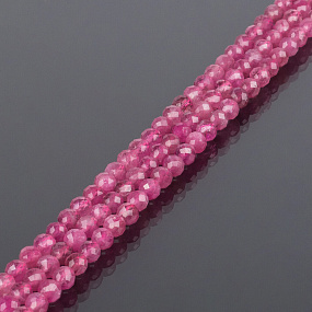 Бусины для украшений из Турмалина розового огранка, Артикул: 092821 - изображение товара №1