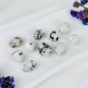 Галтовка из Лунного камня (25 шт), Артикул: 118057 - изображение товара №1