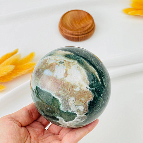 Шар из океанической Яшмы, Артикул: 086060 - изображение товара №2