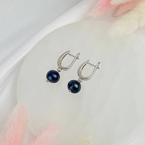 Серьги из Жемчуга, Артикул: 118338 - изображение товара №2