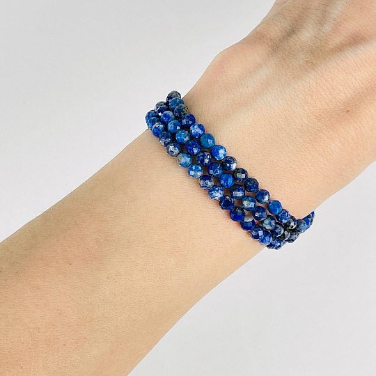 Бусины для украшений из Лазурита огранка, Артикул: 092828 - изображение товара №2