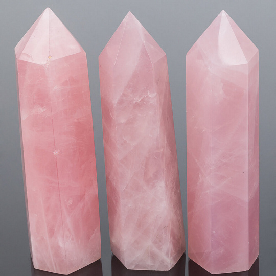 Кристалл из Розового кварца "А"