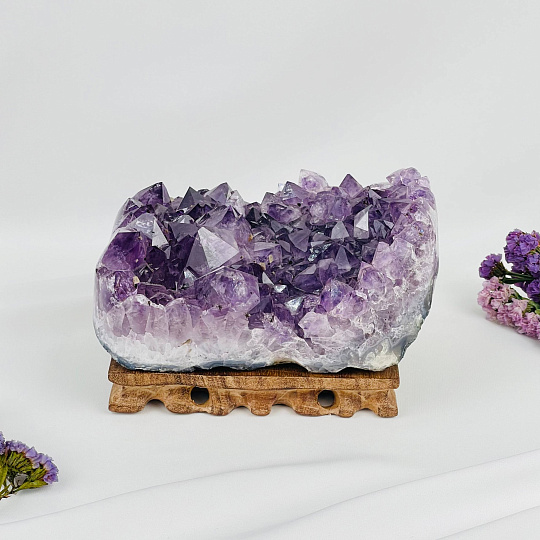 Друза Аметиста на подставке, Артикул: 112853 - изображение товара №1