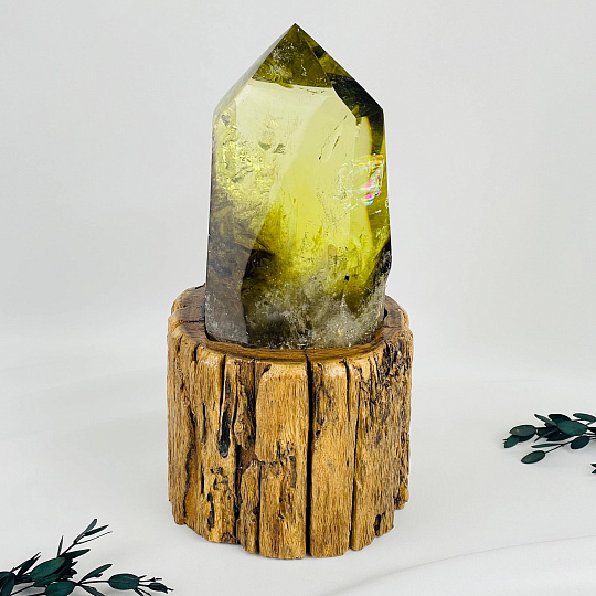 Кристалл из Цитрина на подставке, Артикул: 113380 - изображение товара №3