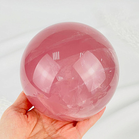 Шар из мадагаскарского Розового кварца, Артикул: 084144 - изображение товара №2
