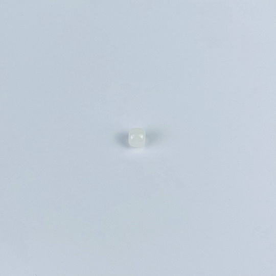 Бусины для украшений из белого Нефрита (3 шт), Артикул: 090240 - изображение товара №2