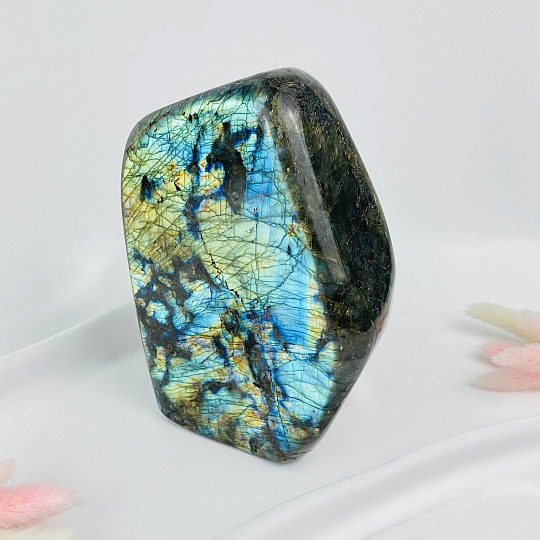 Срез (экран) из камня Лабрадор полированный, Артикул: 101264 - изображение товара №2